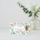 グアダルーペヴァージンマリユーカリプタス宗教フローラ 名刺 (スタンド正面)