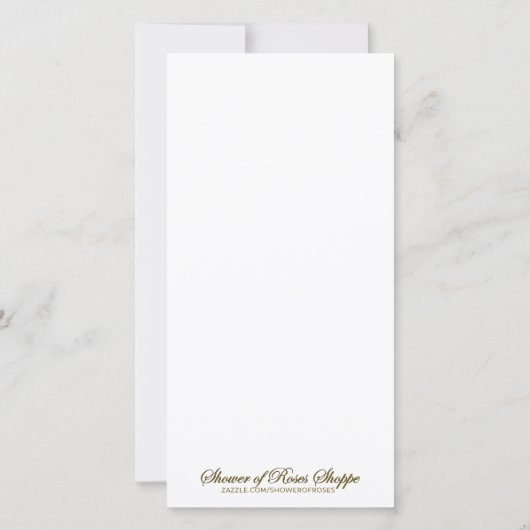 グアダルーペヴァージンメアリー葬式の哀悼スペインのの意 サンキューカード (裏面)