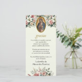 グアダルーペヴァージンメアリー葬式の哀悼スペインのの意 サンキューカード (スタンド正面)