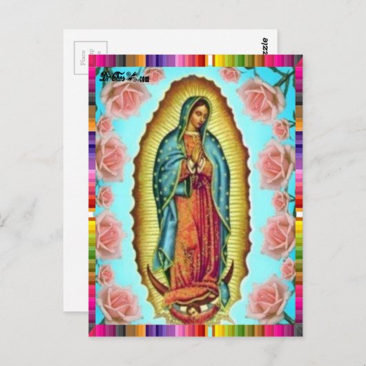 グアダルーペヴァージンメキシコ11カスタマイズ可能な製品 ポストカード (正面/裏面)