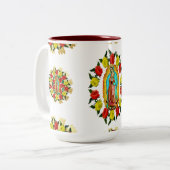 グアダルーペヴァージン聖母 ツートーンマグカップ (正面左)