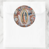 「グアダルーペヴァージン」スタンプ ラウンドシール (バッグ)