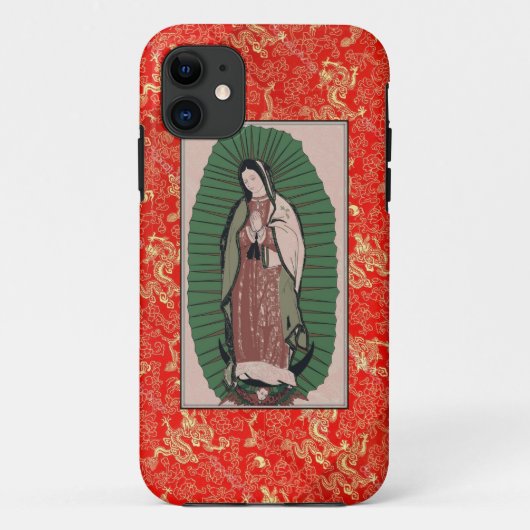 グアダルーペ中国人形 Case-Mate iPhoneケース (裏面)