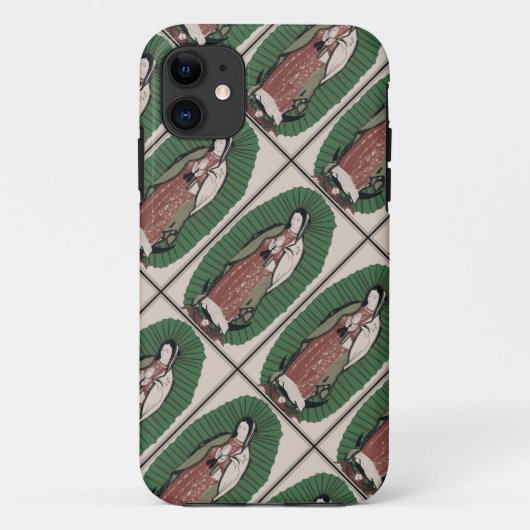 グアダルーペ中国人形 Case-Mate iPhoneケース (裏面)