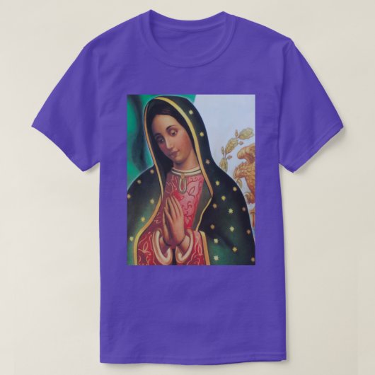 グアダルーペ乙女 Tシャツ (デザイン正面)