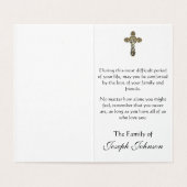 グアダルーペ哀悼サンキューカード (内部フラット)