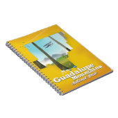 グアダルーペ山岳国立公園、テキサス州の地図。 ノートブック (右側)