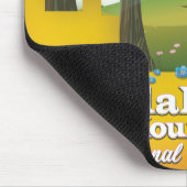 グアダルーペ山岳国立公園、テキサス州の地図。 マウスパッド (コーナー)