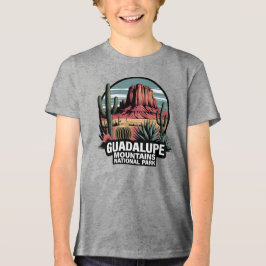 グアダルーペ山脈国立公園 テキサス トライブレンドTシャツ