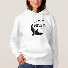 グアダルーペ島メキシコ |サメと一緒にスキューバダイビング パーカ