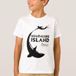 グアダルーペ島 メキシコ | サメとダイビング Tシャツ