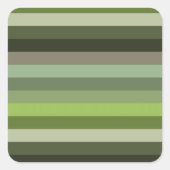 グアダルーペ川ストライプ スクエアシール (正面)