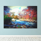 グアダルーペ川 キャンバスプリント (インサイチュ (ウッドフロア))