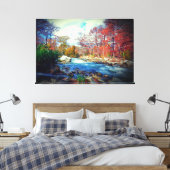 グアダルーペ川 キャンバスプリント (インサイチュ (寝室))