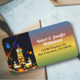 グアダルーペ教会の私達の女性190130アドレス ラベル