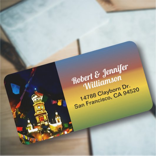 グアダルーペ教会の私達の女性190130アドレス ラベル