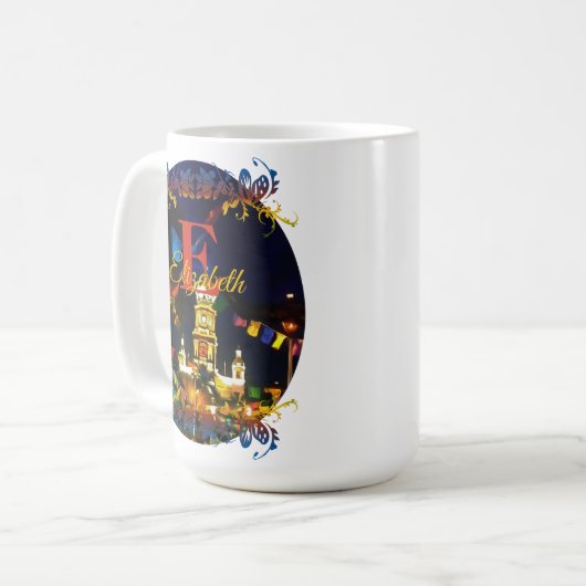 グアダルーペ教会の私達の女性PV-190130 コーヒーマグカップ (正面左)