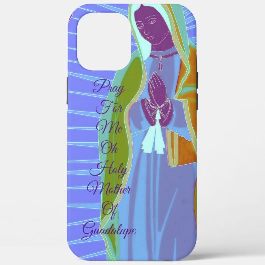 グアダルーペ紫外線ケースメイトiPhoneケース Case-Mate iPhoneケース (裏面)