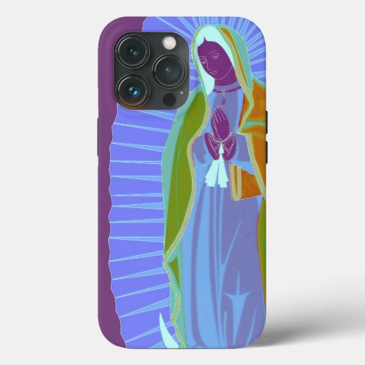 グアダルーペ紫外線 Case-Mate iPhoneケース (裏面)