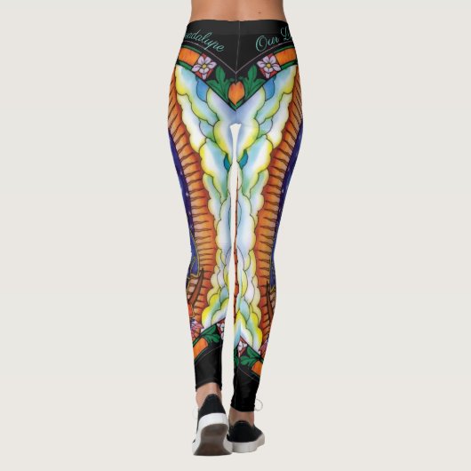 グアダルーペ美しい女性のXSに私たちの女性XL L レギンス (裏面)