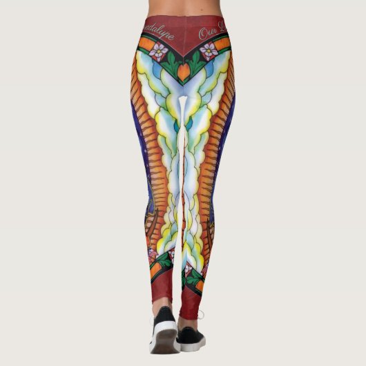 グアダルーペ美しい女性のXSへの私たちの女性 レギンス (裏面)