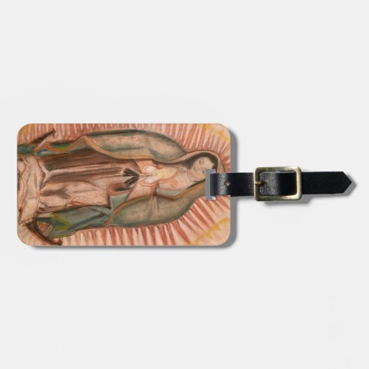 グアダルーペ荷物タグの私たちの女性 ラゲッジタグ (正面横)