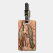 グアダルーペ荷物タグの私たちの女性 ラゲッジタグ (正面縦)