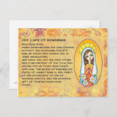 グアダルーペ葉書の私たちの女性 ポストカード (正面/裏面)