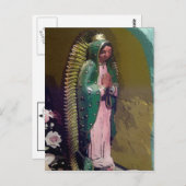 グアダルーペ葉書ヴァージン ポストカード (正面/裏面)