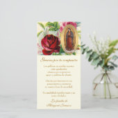 グアダルーペ葬儀ヴァージンメアリーコンドルネスペインのンス サンキューカード (スタンド正面)