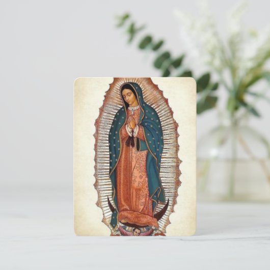 グアダルーペ葬儀記念の聖札の私たちの女性 (スタンド正面)