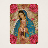 グアダルーペ葬式スペインの聖祈りの言葉 (正面)