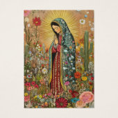 グアダルーペ葬式スペインの聖祈りの言葉 (正面)