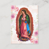 グアダルーペ記念写真祈りの言葉カード プレイスカード (正面)