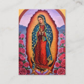 グアダルーペ記念祈りの言葉カード プレイスカード (正面)