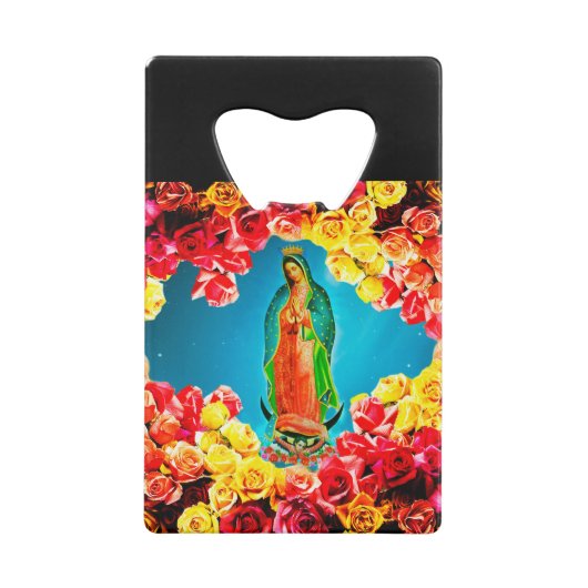 グアダルーペ財布サイズビール缶オープナー クレジットカード栓抜き (裏面)