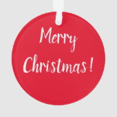 グアダルーペ赤の我々の女性 オーナメント (裏面)