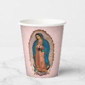 グアダルーペ1531の我々の婦人 紙コップ (正面)