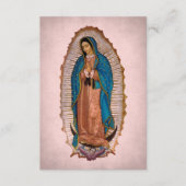 グアダルーペ1531の我々の祈りの言葉 エンクロージャーカード (正面)