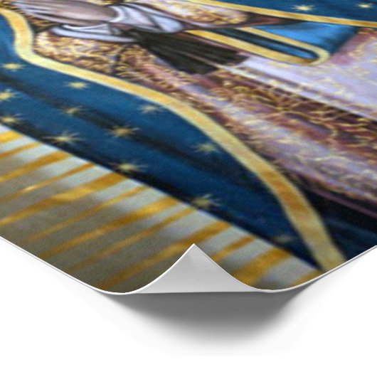 グアダルーペ・アートの我々の女性 ポスター (角)