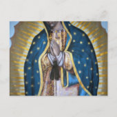 グアダルーペ・アートの我々の女性 ポストカード (正面)