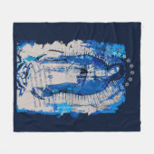 グアダルーペ・コラージュの我々の女性 フリースブランケット (正面(横))