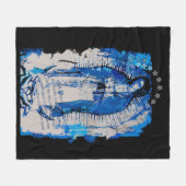 グアダルーペ・コラージュの我々の女性 フリースブランケット (正面(横))