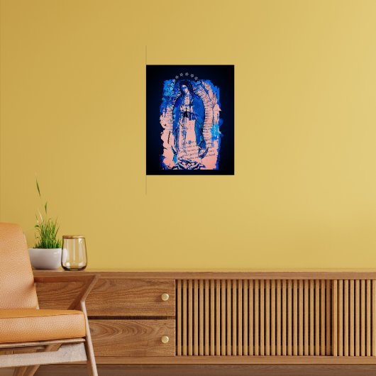 グアダルーペ・コラージュの我々の女性 ポスター (リビング2)