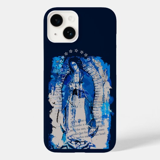 グアダルーペ・コラージュの我々の女性 Case-Mate iPhoneケース (裏面)