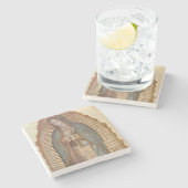 グアダルーペ（ヌエストラ・セニョラ）の我々の女性(Virgen) ストーンコースター (横)