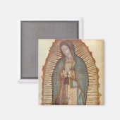 グアダルーペ（ヌエストラ・セニョラ）の我々の女性(Virgen) マグネット (正面/裏面)