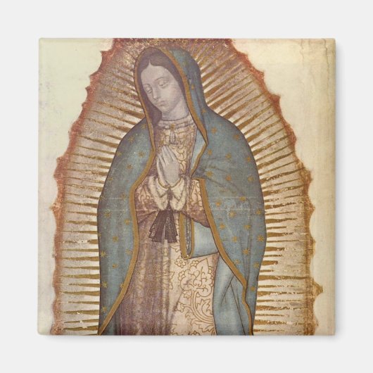 グアダルーペ（ヌエストラ・セニョラ）の我々の女性(Virgen) マグネット (正面)