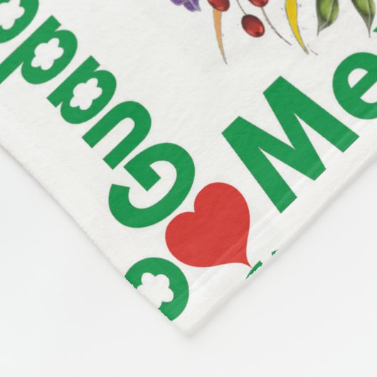 グアダルーペ・メキシコの我々の女アステカ性ヴァージンマリア フリースブランケット (角)