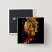 グアダルーペtilmaボタン 缶バッジ (正面&裏面)